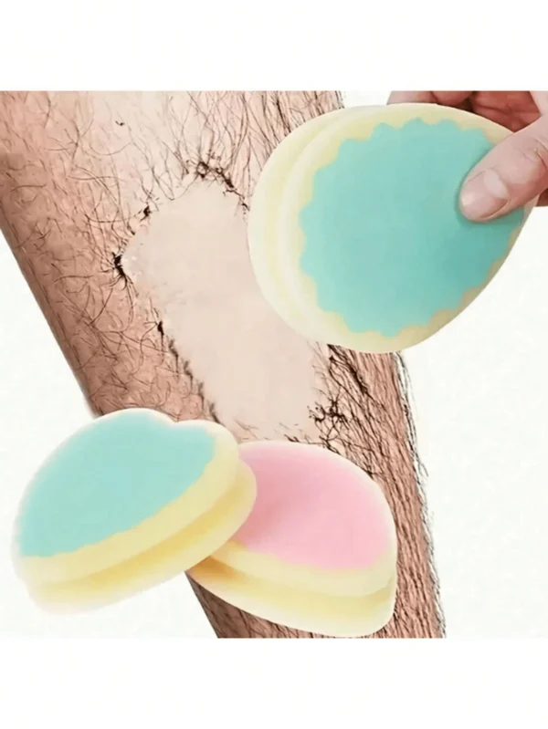 shein 1Pc Painless Hair Removal Depilation Sponge Pad Remove Hair