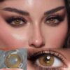 SHEIN Of New Fashion Forward Brown Natural Soft Contact Lenses