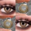 SHEIN Of New Fashion Forward Brown Natural Soft Contact Lenses