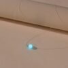 SHEIN 1pc Fashion PMMA Glow In The Dark Bead Pendant Necklace