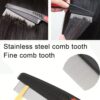 SHEIN Hair Comb With Fine & Dense Teeth For Adult, Helps Remove