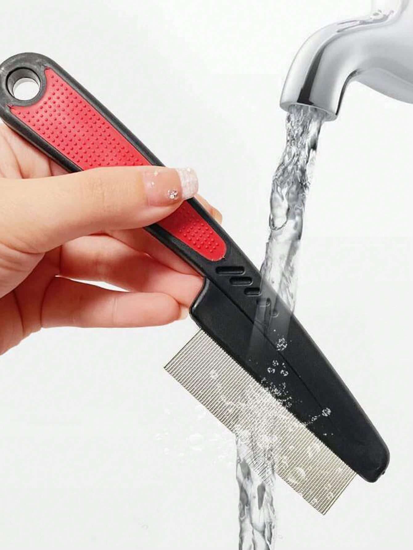 SHEIN Hair Comb With Fine & Dense Teeth For Adult, Helps Remove