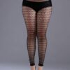 SHEIN 1pc Spring/Summer 2024 Women's One Size Fishnet Stockings With Hollow Out Design