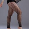 SHEIN 1pc Spring/Summer 2024 Women's One Size Fishnet Stockings With Hollow Out Design