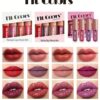 SHEIN Fit Colors Velvet Matte Liquid Lipstick,4Pcs