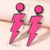 SHEIN Lightning Drop Earrings