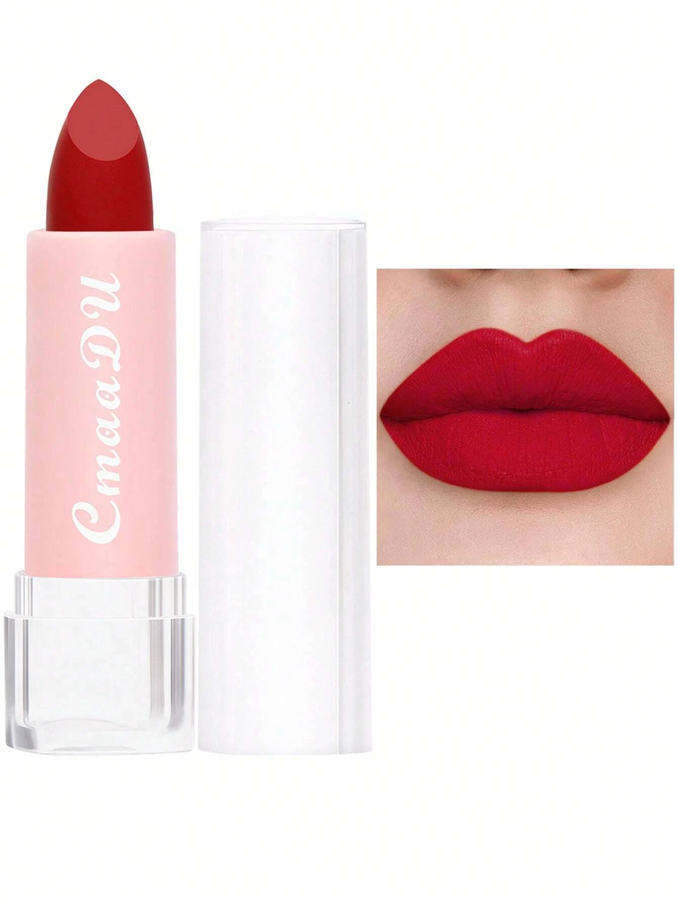 SHEIN Matte Long lasting Easy Coloring Lipstick Easy To Apply Lipstick