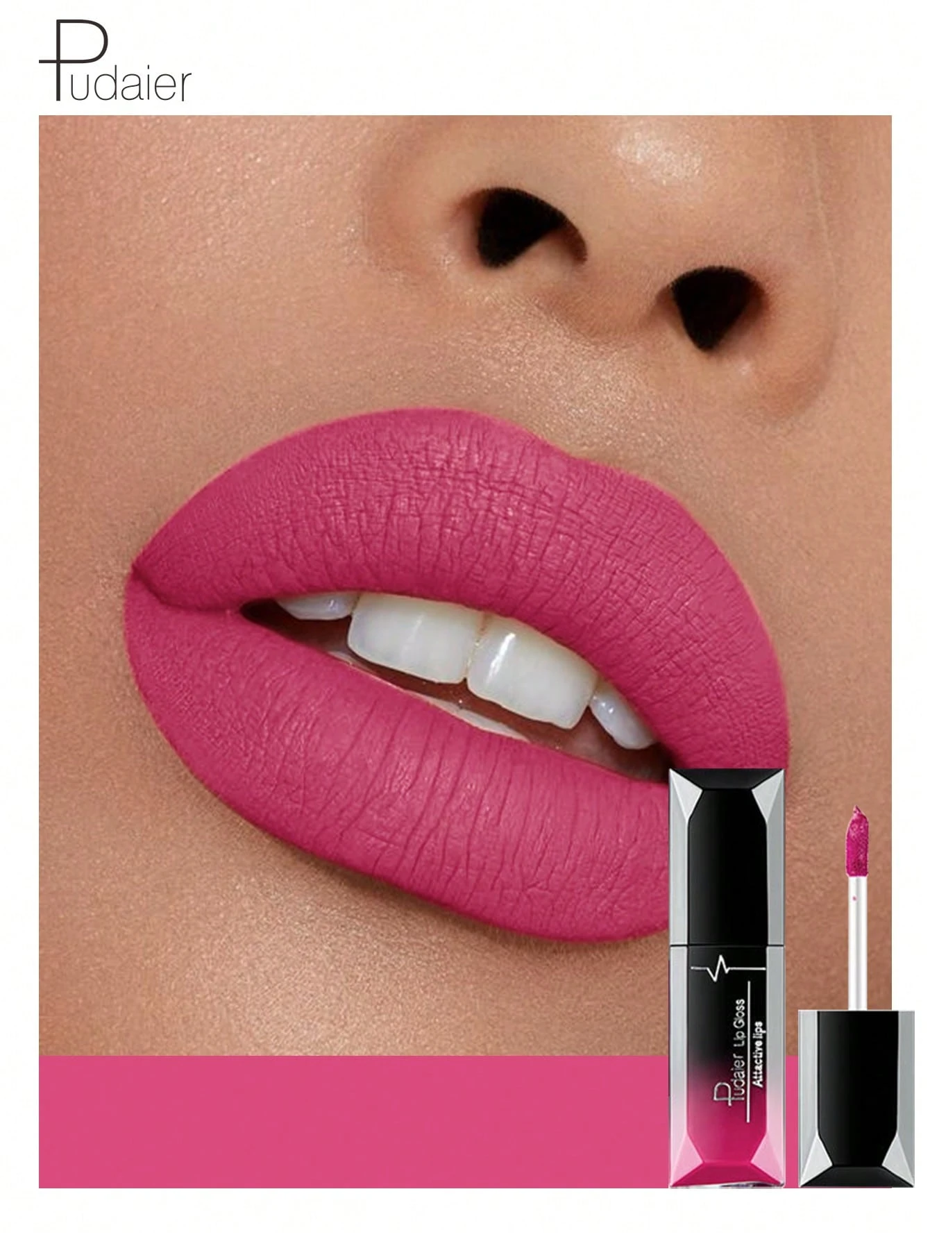 SHEIN Pudaier Matte Mist Liquid Lipstick Long Wearing Matte Lip Gloss