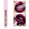 SHEIN Waterproof Liquid Lipstick, Long-Wearing Metallic Lip Gloss