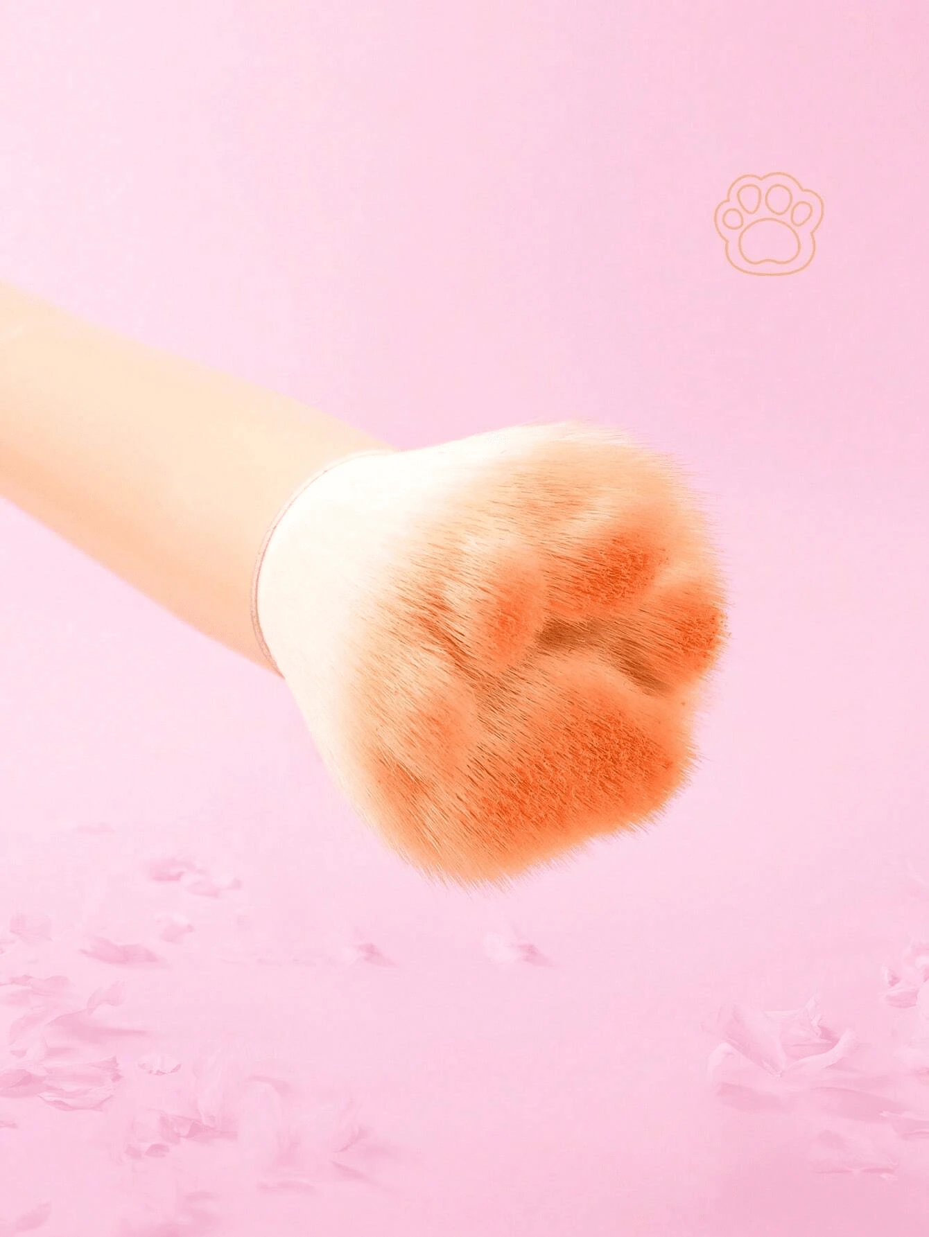 SHEIN 1pc New Cat Paw Blush Brush
