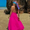 SHEIN 2025 Spring/Summer New Women 90cm Large Square Scarf