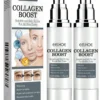 SHEIN 2PCS Collagen Boost Anti Aging Serum, Collagen Anti-Wrinkle Cream