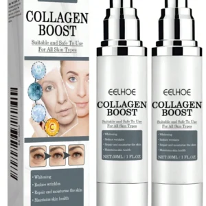 SHEIN 2PCS Collagen Boost Anti Aging Serum, Collagen Anti-Wrinkle Cream