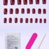 SHEIN Enhance Your Fashion Sense With The 24 Pieces Glossy Medium Square