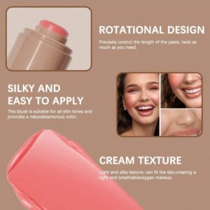 SHEIN lakerain Lakerain Pocket Blush, Creamy Stick Blush