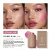 SHEIN lakerain Lakerain Pocket Blush, Creamy Stick Blush