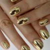 SHEIN VV MEI JIA ER 24pcs Short Square Press On Nails