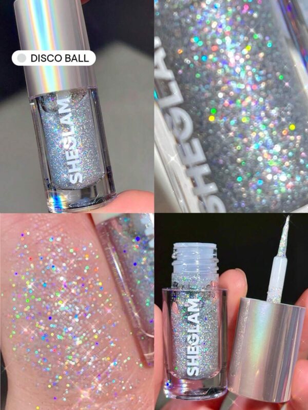 SHEGLAM Insta-Party Glitter Liner-Disco Ball Liquid Eyeshadow