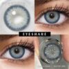 SHEIN 1 Pair Natural Color Lens Eyes Color Cosmetic Contact Lens Blue Green