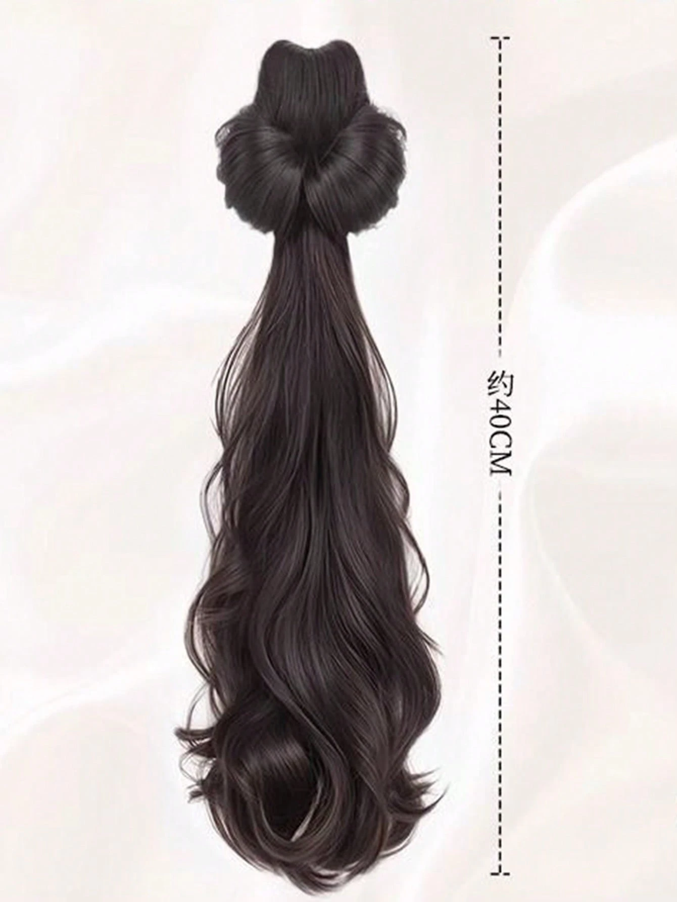 SHEIN Casual Retro Ponytail Hair Claw Clip, Wavy Curl