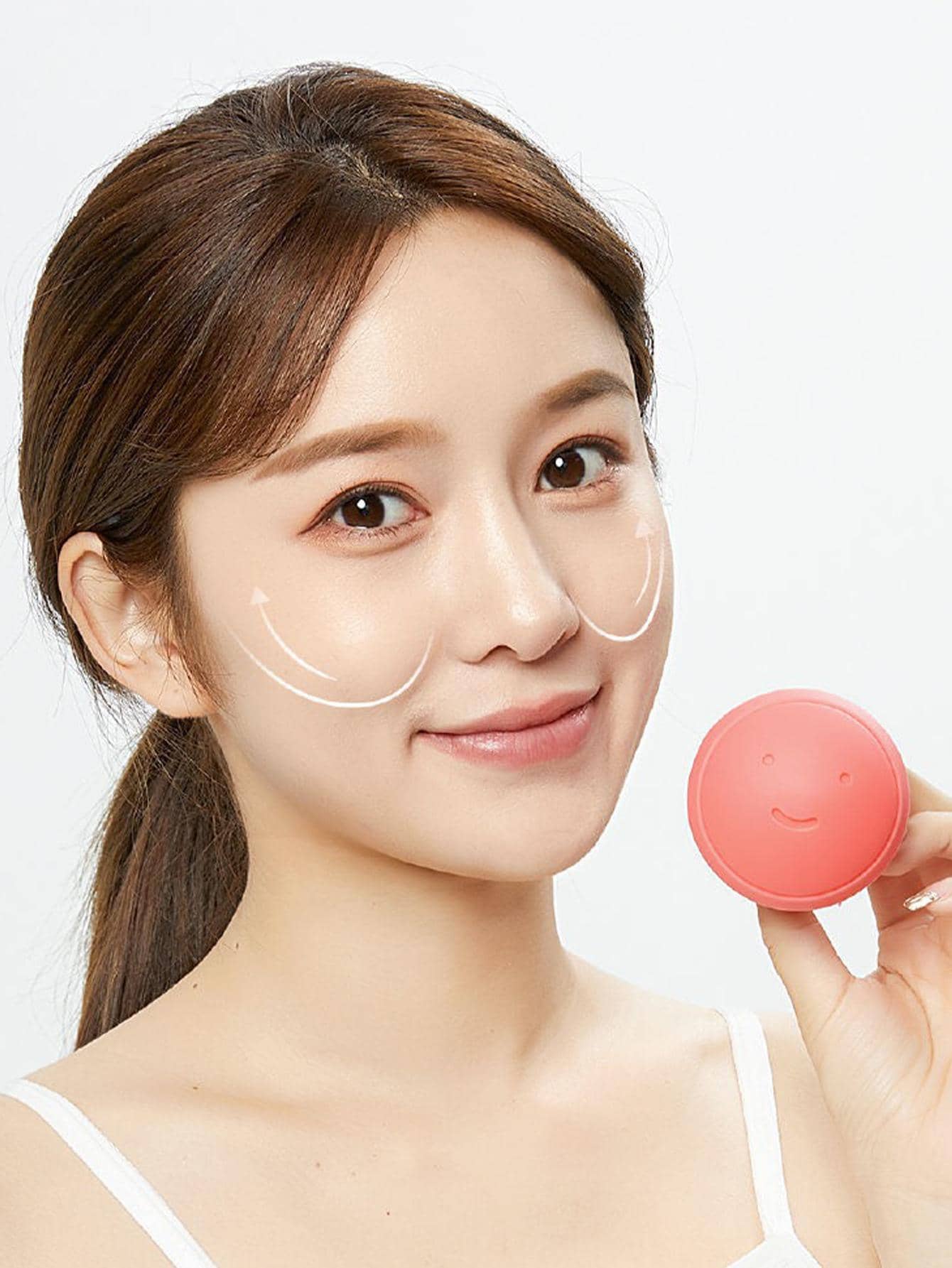 SHEIN 1pc Plastic Slimming Face Instrument, Modernist Two Tone Slimming Face