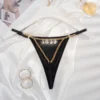 SHEIN 1pc Women's Solid Color Chain 