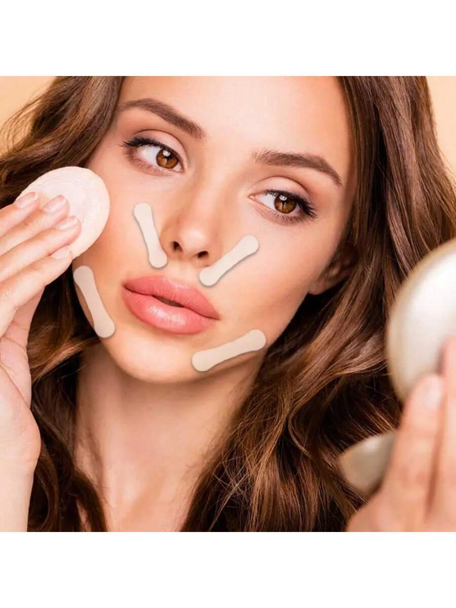 SHEIN V-Shaped Face Lifting Invisible Stickers, Makeup Tools