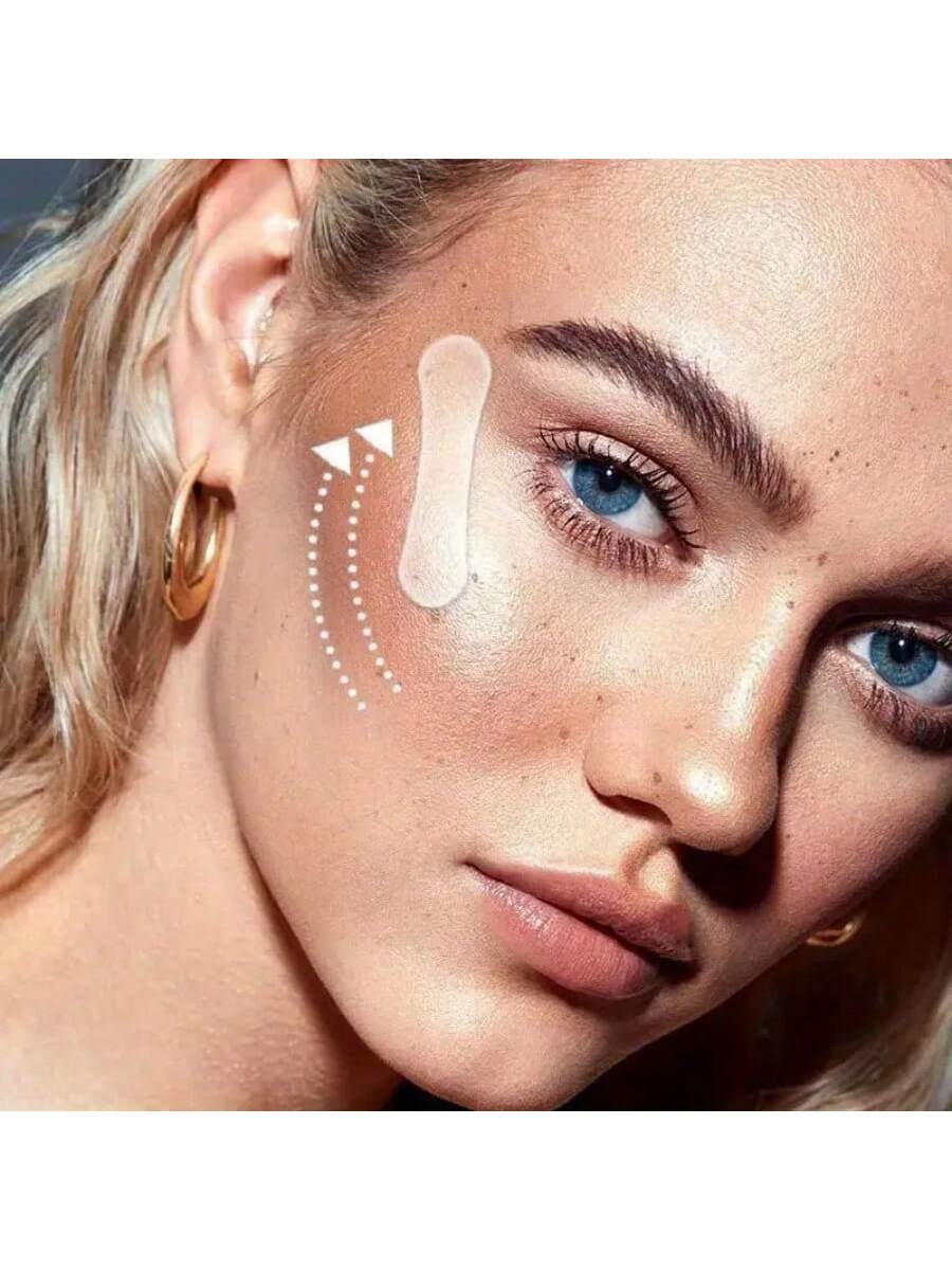 SHEIN V-Shaped Face Lifting Invisible Stickers, Makeup Tools