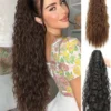 SHEIN Corn Curly Hair Extensions Brown and Black