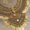 SHEIN Fashionable Vintage Coin Necklace Set