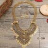 SHEIN Fashionable Vintage Coin Necklace Set