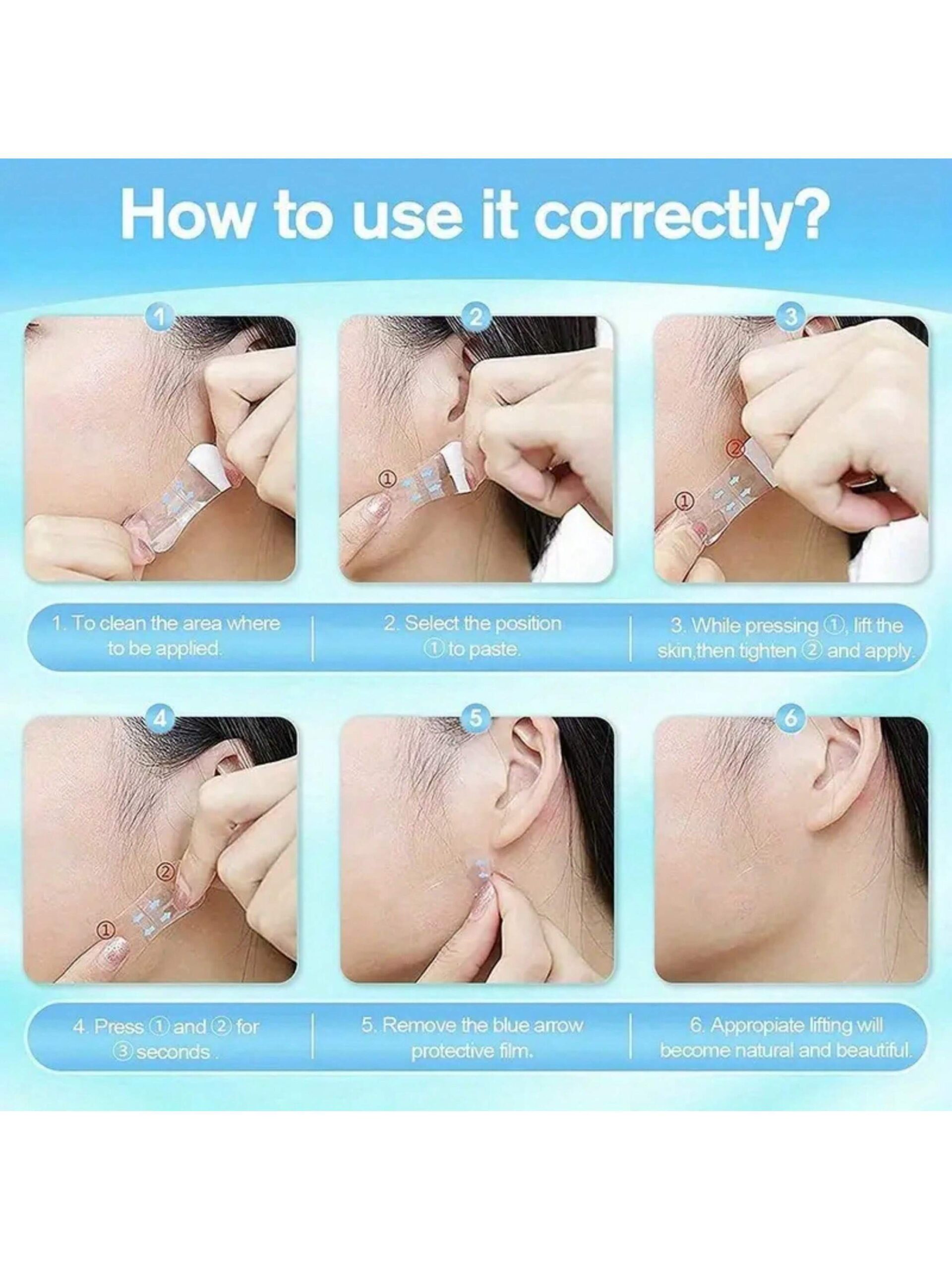 SHEIN Instant Face Lift Tape Waterproof