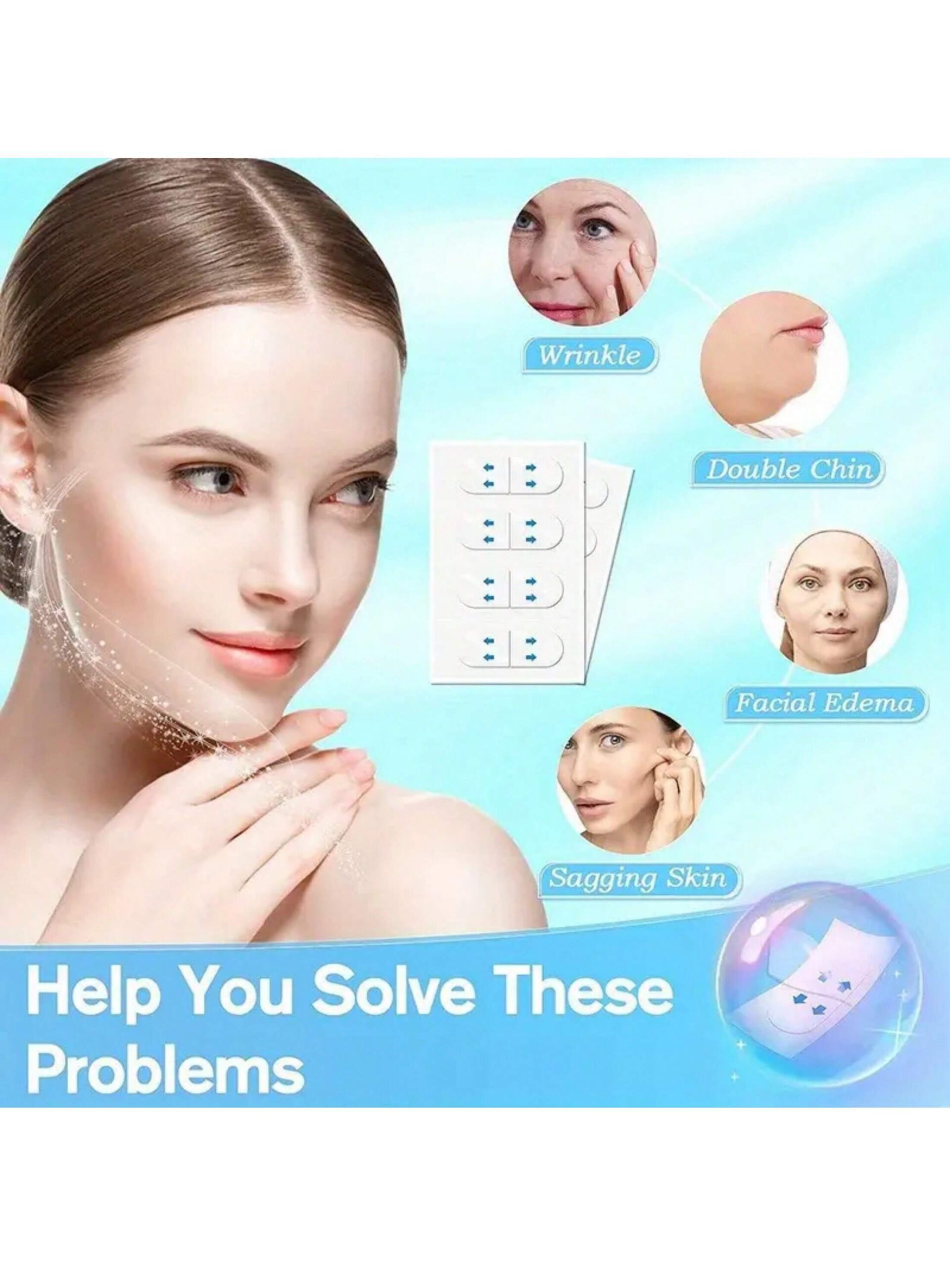 SHEIN Instant Face Lift Tape Waterproof