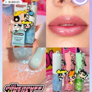 The Powerpuff Girls X SHEGLAM Super Trio Lip Gloss