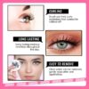 SHEIN Cute Cat Head Shaped Mascara Curling & Long Lasting 10g