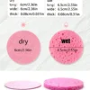 SHEIN Round Compressed Face Wash Wood Pulp