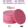 SHEIN Round Compressed Face Wash Wood Pulp