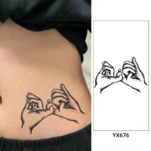 SHEIN Waterproof PVC Temporary Tattoo