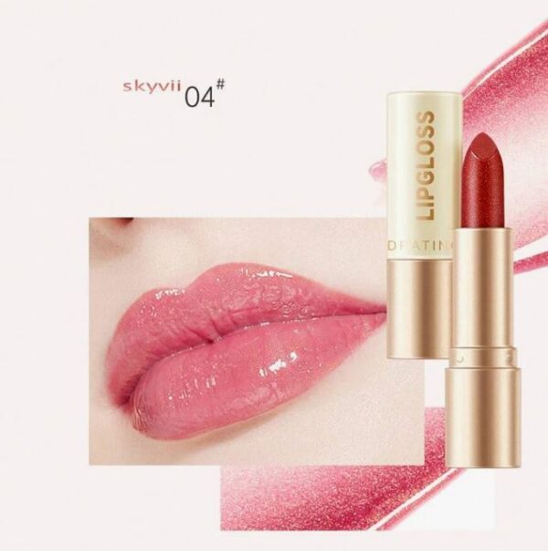 SHEIN Shiny Lip Gloss With Color Changing Effect, Moisturizing Lip Balm #04