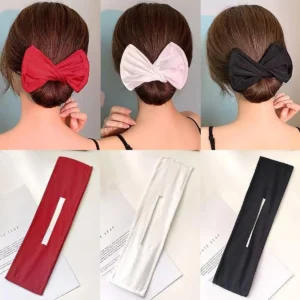 SHEIN 3pcs Solid Hair Tie Cute Valentine's Day Valentines