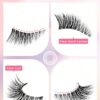 SHEIN 7 Pairs Half Lashes Clear Band 11mm Cat Eye Tail Elongated Lashes