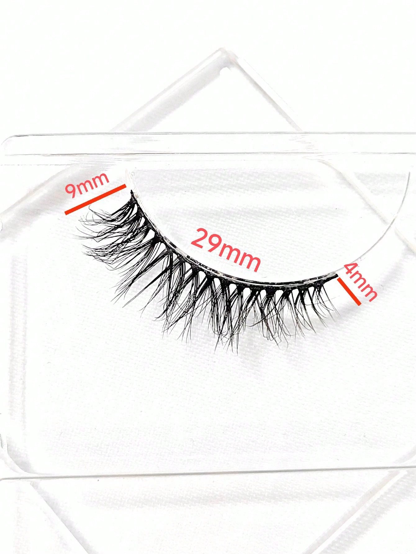 SHEIN 7 Pairs Of 3D Natural Silk False Eyelashes
