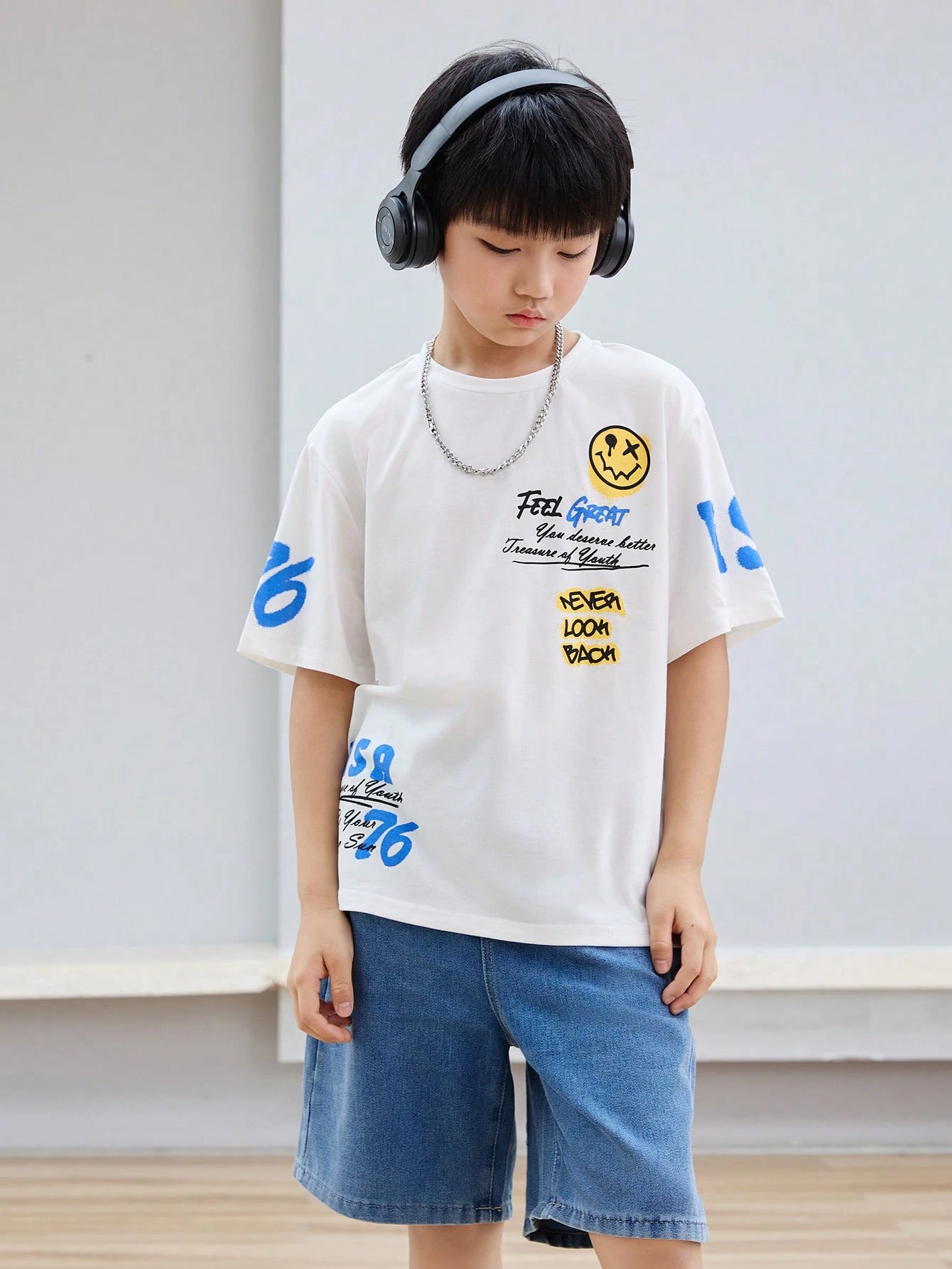 SHEIN Boy Casual Streetwear T-Shirt