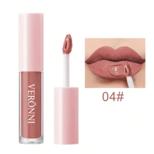 SHEIN VERONNI Waterproof Long Lasting Lip Gloss 04 Non-Stick Lip Cream Cup