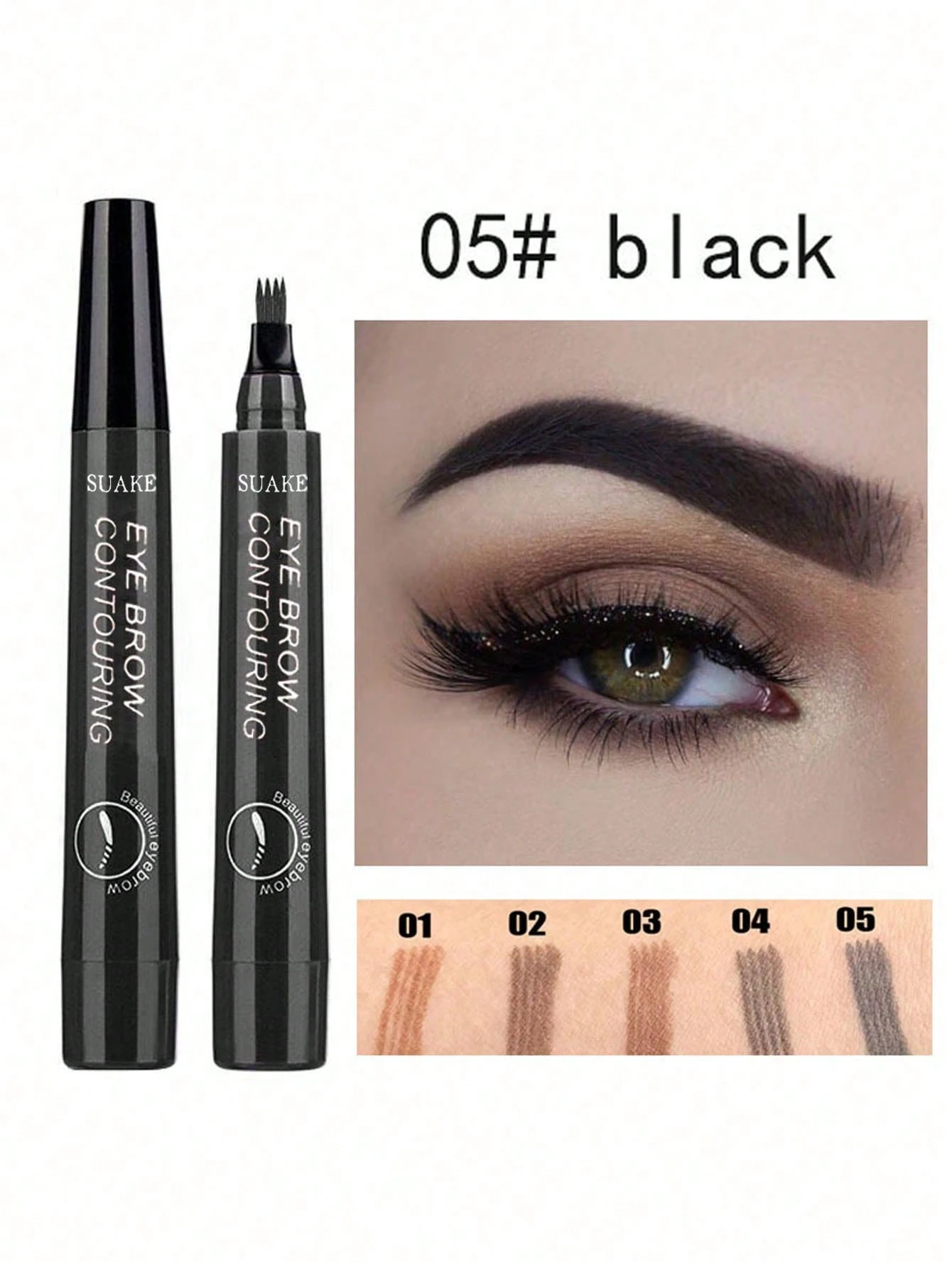 SHEIN Waterproof Liquid Eyebrow Pen