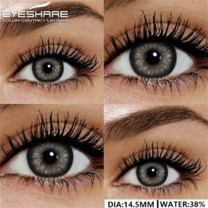 SHEIN Natural Color Contact Lenses for Eyes Blue Green