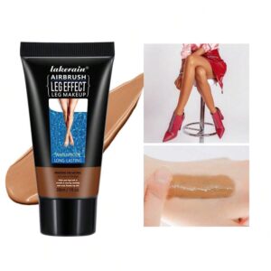 SHEIN Lakerain Leg Makeup, Brown-Gold Highlighter For Legs
