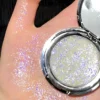 SHEIN DIKALU Silver Shimmer Eyeshadow Powder