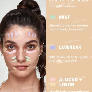 SHEGLAM Multi-Fix Concealer And Color Corrector-Macaron 6-Color