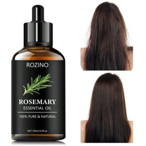SHEIN Natural Rosemary Essential Oil, 100% Organic Pure